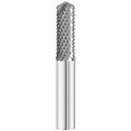 Fullerton Tool 2-Flute - 28° Helix - 5600 MATRX Burr Routers, RH Spiral, Style D - 135° Drill Point, 1/2 25223